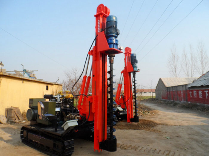 履帶光伏打樁機磨合期具備的特點？